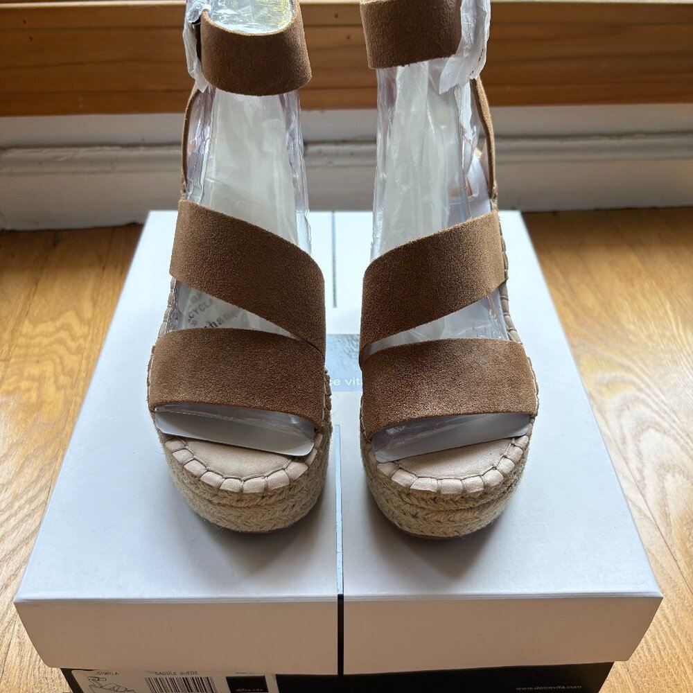 Dolce Vita Suede Wedge Sandals - Never Worn